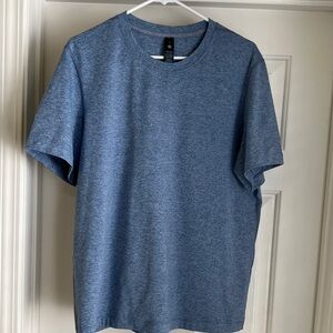lululemon athletica Blue Short Sleeve Tee